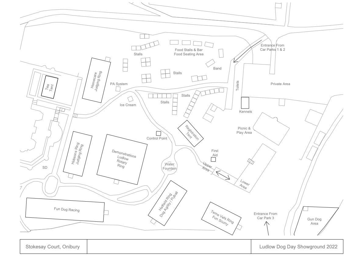 Site Plan Ludlow Dog Day